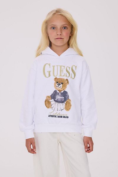 Guess Λευκό φούτερ για κορίτσια BG Store