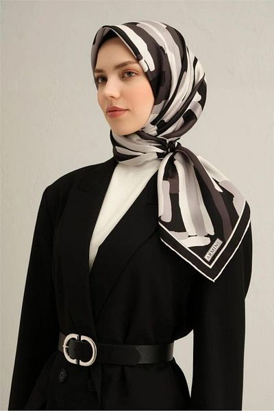 Armine Eșarfă din mătase ARMİNE TWILL SEZONUL DE VARĂ 2025 9303D02-84
