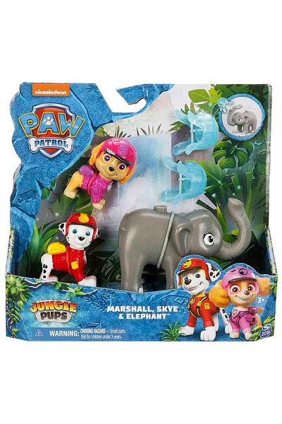 PAW PATROL Skye & Elephant Pups Jungle Heroes