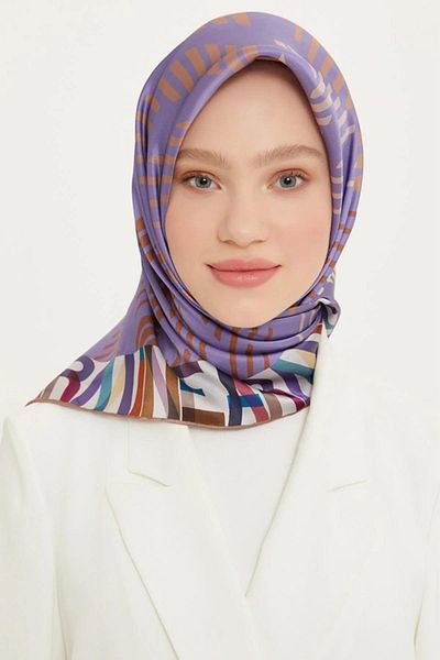 Armine Μεταξωτό κασκόλ Twill 8712-36 (TIVIL)