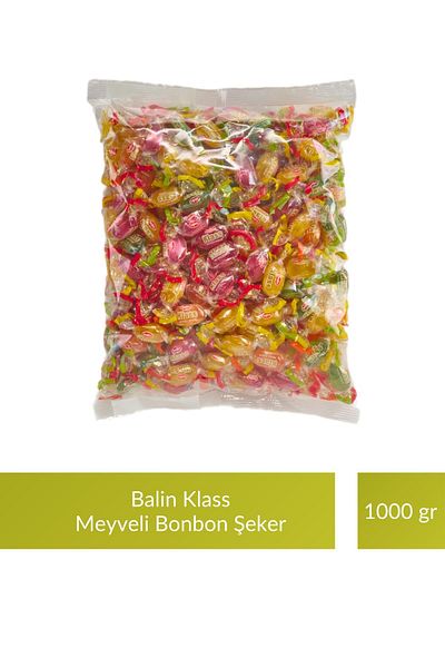 Kahve Dünyası Balin Poşet Klass Fruity Bonbon Candy 1000 Gr X 3 Pieces