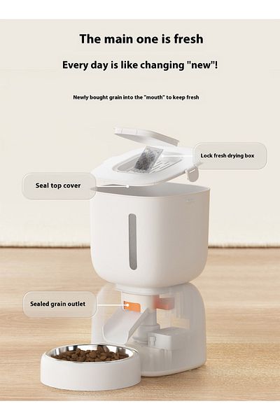 KidLe Automatic Cat Feeder with App WiFi Pet Feeder