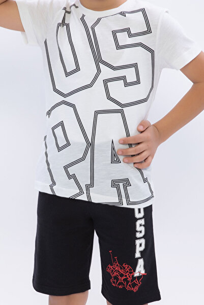 U.S. Polo Assn. Boy's Gray Bermuda Suit