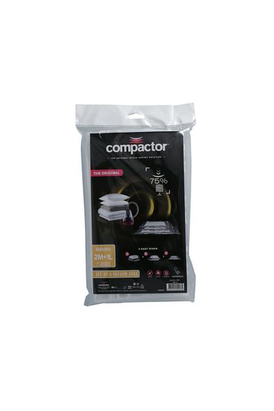 COMPACTOR 3-Piece Vacuum Bag Set