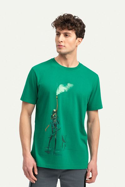 KAFT Μπλουζάκι Unisex Regular Fit Design - Κλήση