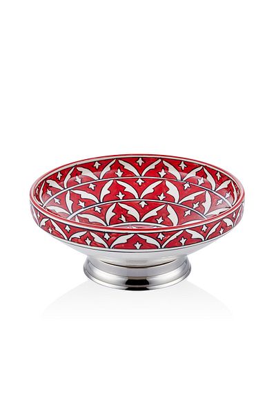 The Mia Corallo Salad Bowl Red 32x32x13 cm CRL0012