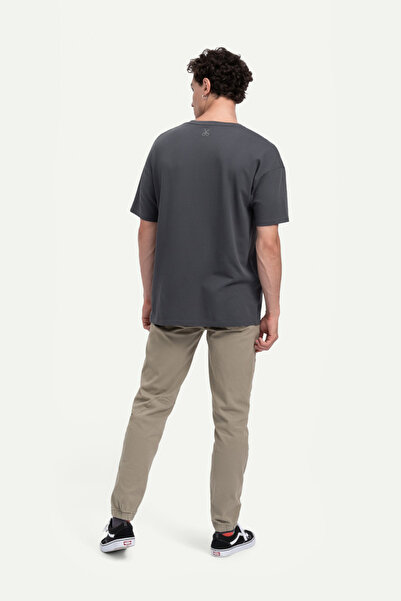 KAFT Unisex Oversize/ Relax Fit Basic T-Shirt - Plum