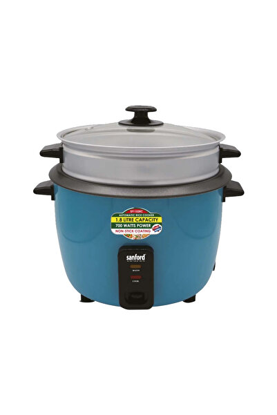 Sanford Electric Rice Cooker 1.8L 700W SF1152RC - Blue