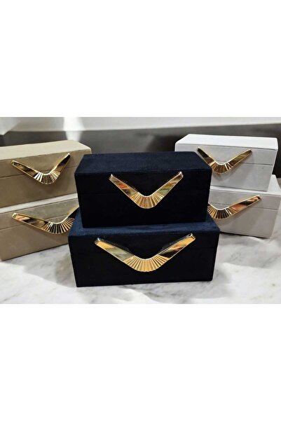 PELLE DESİGN 2li dekoratif kutu