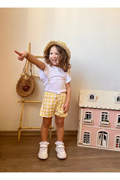 DİVİSTA Unisex Çocuk Çok Renkli Desenli Şort