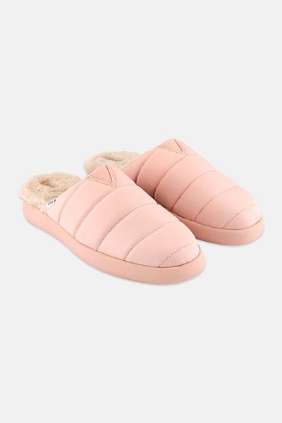Toms Women Alpargata Mallow Quilted Slip On Mules, Pink