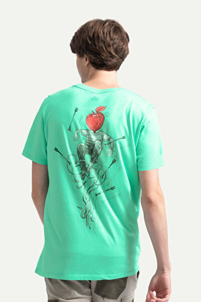 KAFT Μπλουζάκι Unisex Regular Fit Design - Apple