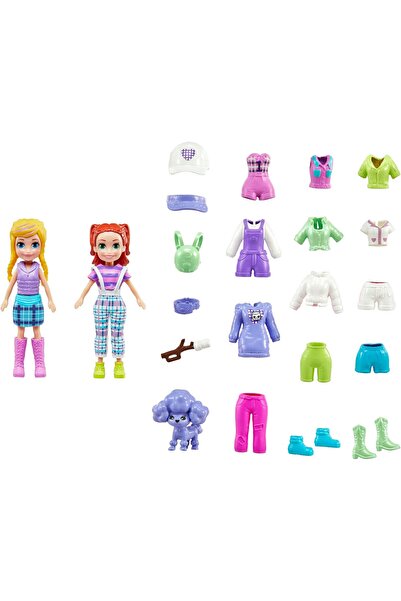 Polly Pocket ve Arkadaşları Farklı Moda Aksesuarları Oyun Setleri JCB23