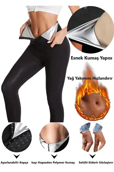 MİSTİRİK Θερμικό κολάν σάουνας με ψηλόμεσο αγκράφα - Μοντέλο κορσέ, εφέ συλλογής και σύσφιξης