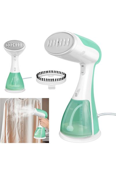 COOYA Handheld Clothes Steamer, Portable, 30s Fast Heat-up 1500W Powerful,300ML Large Water Tank