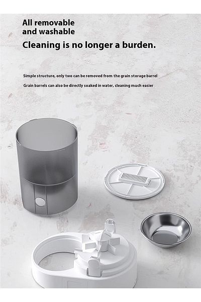 KidLe Automatic Cat Feeder Pet Feeder Cat Dog Feeder Cat Food Dispenser