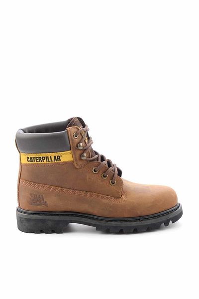 Caterpillar Ανδρικές μπότες και μποτάκια από γνήσιο δέρμα Copper Nubuck Cat1111000101