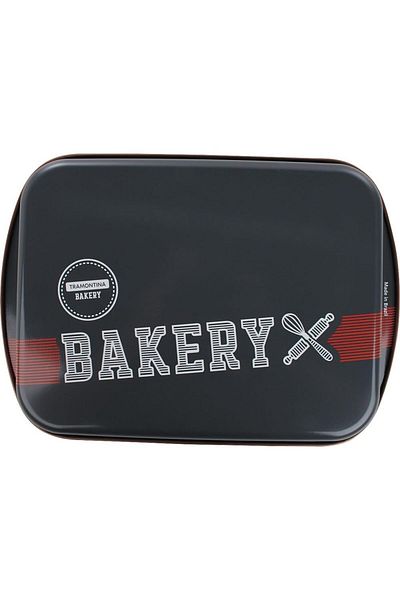 TRAMONTINA Since 1911, Made In Brazil - Bakery 34cm 2.9l Graphite Gray Aluminum Shallow Roasting Pan