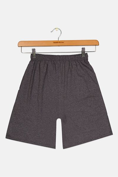 Champion Kids Boy Sportswear Fit Outdoor Shorts, Charcoal Heather