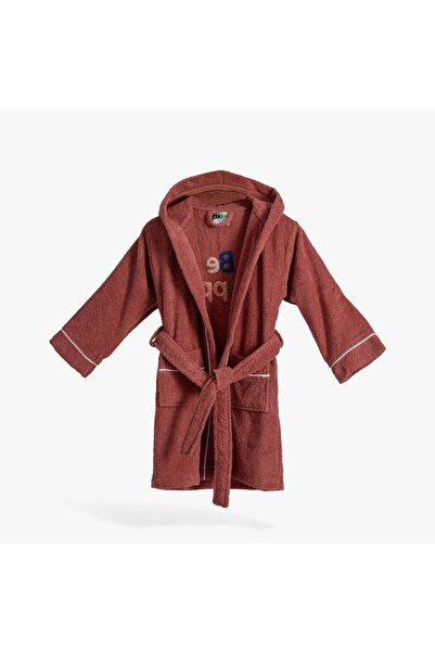 Green Black Be Happy Girl - رداء حمام تيرا موديل