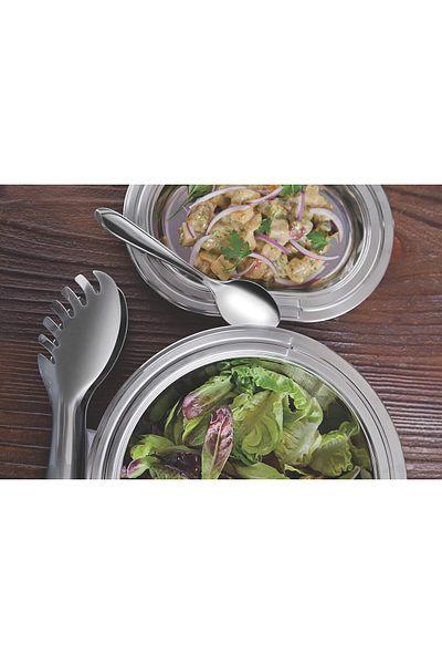 TRAMONTINA Since 1911, Made In Brazil - Ciclo 8-piece Stainless Steel Serving Set