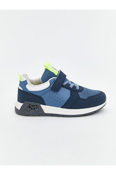LC Waikiki Pantofi sport pentru băieți din dantelă și velcro de sezon nou - S5OE26Z4