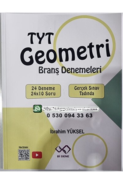 Orijinal Yayınları Bi Dene TYT Geometri Branş Denemeleri