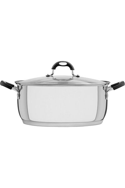 TRAMONTINA منذ عام 1911، صنع في البرازيل - وعاء طهي من الفولاذ المقاوم للصدأ ...