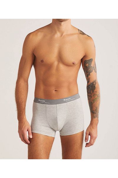 Kom Men's Boxer 4-Pack 47% Cotton 47% Modal 6% Elastane Close Fit
