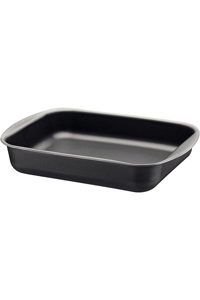 TRAMONTINA Since 1911, Made In Brazil - Brasil 40cm 7.2l Black Aluminum Deep Roasting Pan