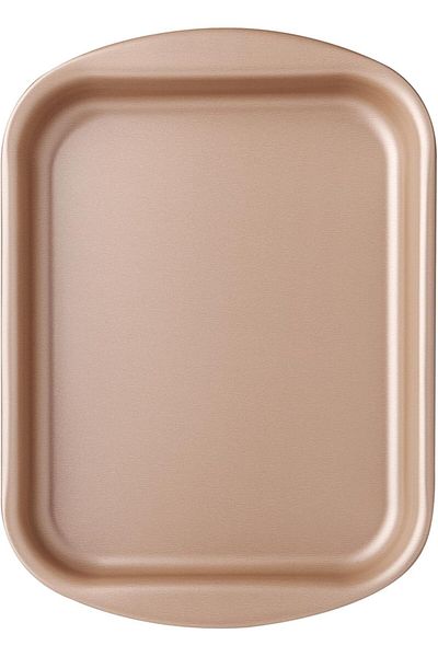 TRAMONTINA Since 1911, Made In Brazil - Brasil 34cm 2.9l Red Aluminum Flat Roasting Pan