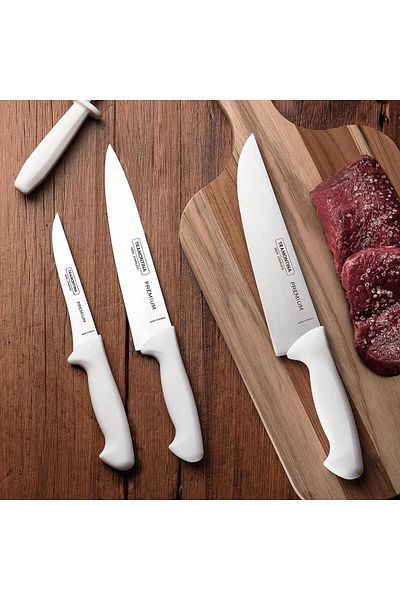 TRAMONTINA Since 1911, Made In Brazil - Professional 10 Inches Meat Knife With Stainless Steel Blade