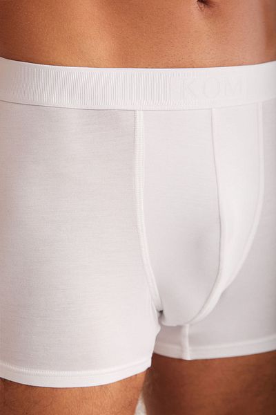 Kom Ανδρικό Micro Modal Boxer 4 τεμαχίων μονόχρωμο LK.01.09.LL.012