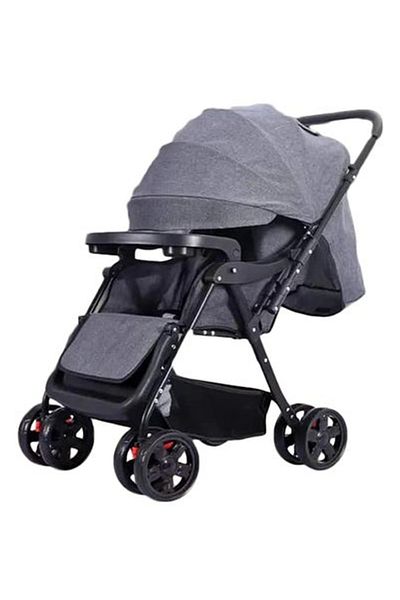BabyCara Baby Stroller Reversible Handle with a Bag for Babies Accessories 0-3 Years