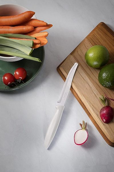 TRAMONTINA Since 1911, Made In Brazil - Plenus 6 Pieces Fruit Knife Set With Stainless Steel Blades