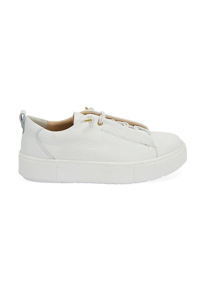Desa Pantofi casual de damă din piele albă