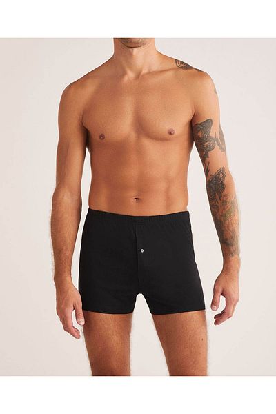 Kom Βαμβακερό μπροστινό κουμπί 4 σε Boxer LK.01.09.LL.003