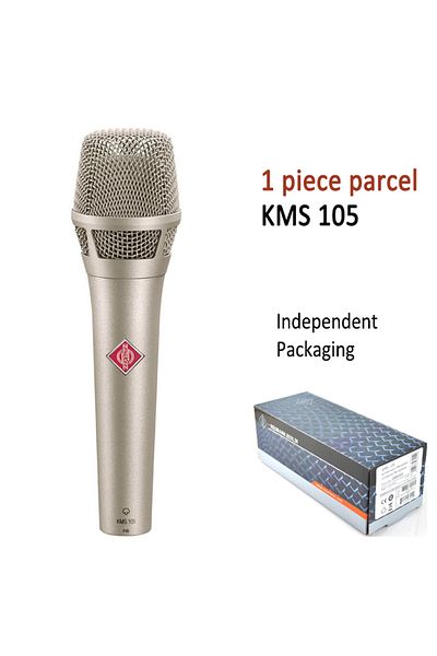 Choice 1 piece KMS105 Microphone kms 105 Supercardioid Vocal Mic Condenser Microfonos audio broadcast singi