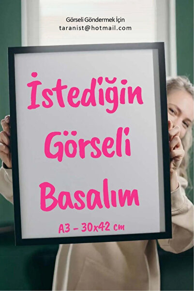 Taranist Çerçevesiz Kişiye Özel Fotoğraf Baskı - 1 Adet 30x42 Cm