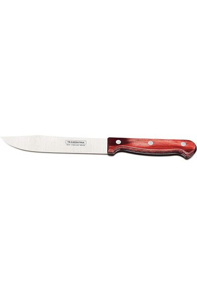 TRAMONTINA Since 1911, Made In Brazil - Polywood 6 Inches Bucther Knife With Stainless Steel Blade