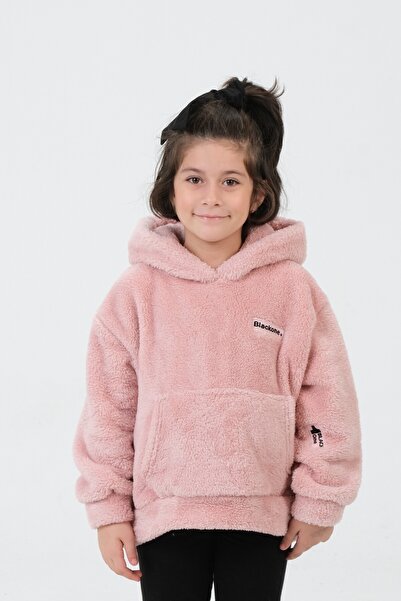 Black One Хлопчачий/Дівчачий плюшевий верх з капюшоном