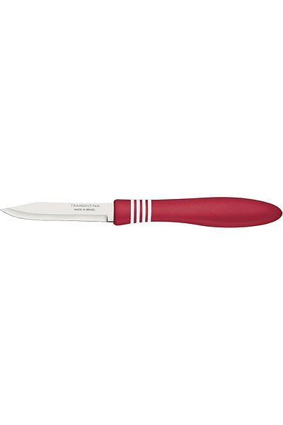 TRAMONTINA Since 1911, Made In Brazil - Cor&cor 2 Pieces Paring Knife Set With Stainless Steel Blade