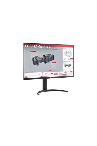 LG 32BR55U-B 3-side Virtually Borderless Design. 4K UHD (3840 x 2160)