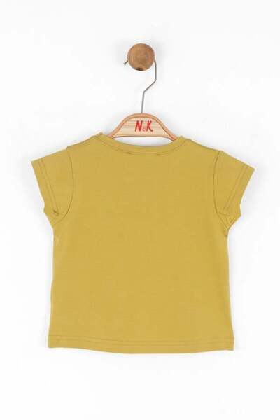 nk kids طفلة رسالة التي شيرت