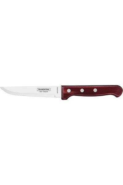 TRAMONTINA Since 1911, Made In Brazil - Jumbo 5 Inches Steak Knife With Stainless Steel Blade