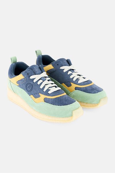 CLARKS Men Lockhill Lace Up Casual Shoes, Green
