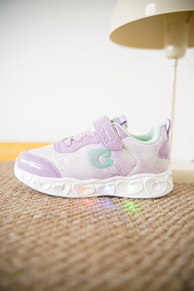 Daxtors Yuki Velcro Girls' Sneaker Sports Shoes