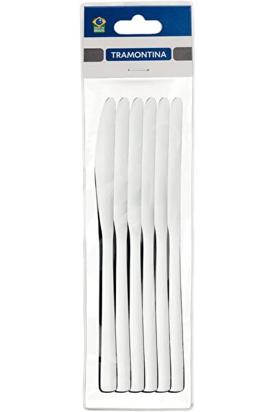 TRAMONTINA منذ عام 1911، صنع في البرازيل - سكين طاولة مكون من 6 قطع أوسلو