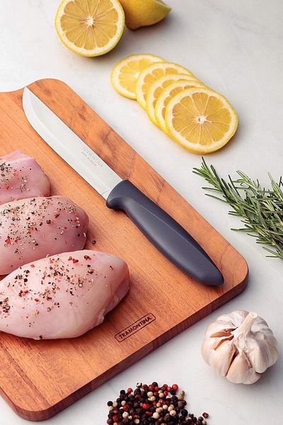 TRAMONTINA Since 1911, Made In Brazil - Plenus 6 Inches Kitchen Knife With Stainless Steel Blade