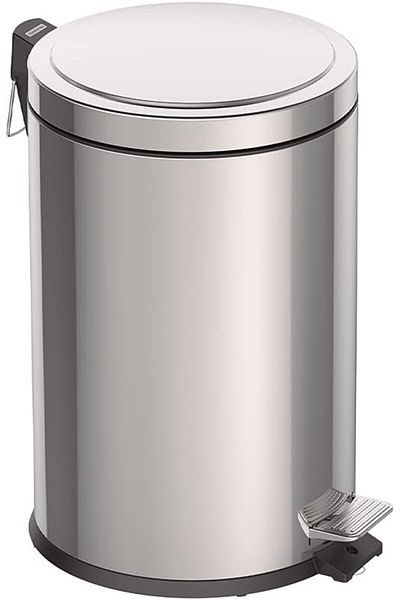 TRAMONTINA Since 1911, Made In Brazil - 20l Stainless Steel Pedal Trash Bin With A Removable Internal Bucket